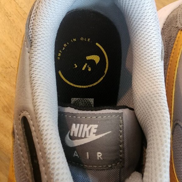 Nike Mens Air Max SC Shoes Sneakers CW4555-011 Wolf Grey Yellow Ochre Size 10 - Picture 9 of 12